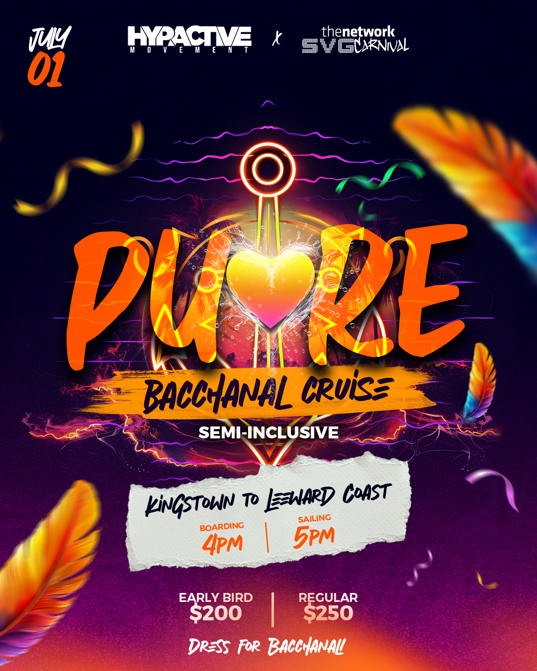 PURE:  Bacchanal Cruise